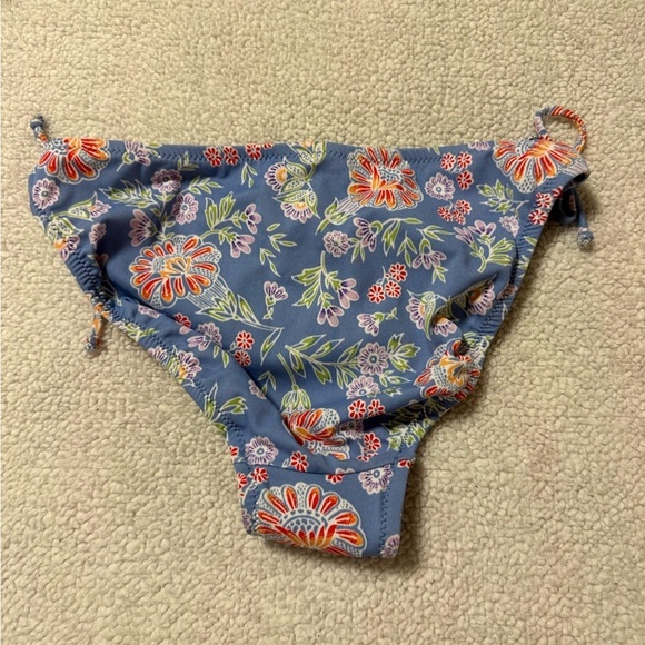 J.Crew Hipster Tie Bikini Bottoms Periwinkle Floral Print - Picture 7 of 8